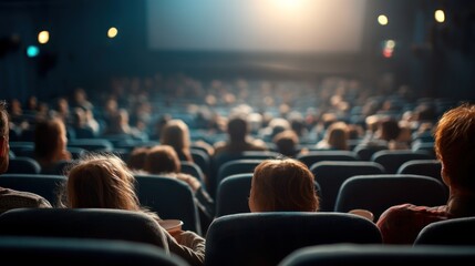 Movie theatre audience