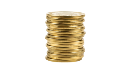stack of gold coins