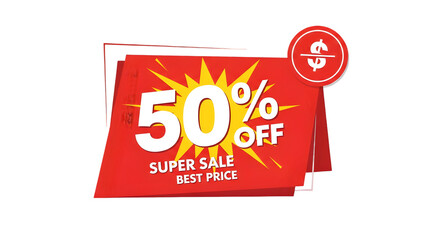 Limited time offer! Grab 50 percent off during our super sale event for the best price...