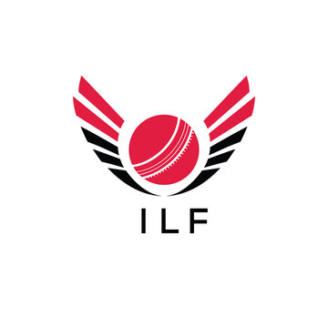 ILF Cricket Company logo. ILF Tournament and Team logo design and business. ILF Branding Design best icon.
