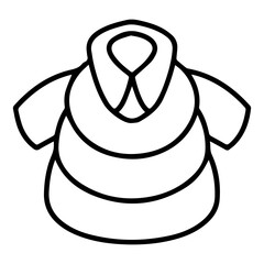 Stylish Vest Icon
