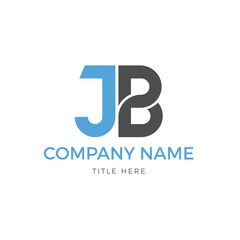 Obraz premium JB letter, logo maker, logo creator, logo design, logo creator free
