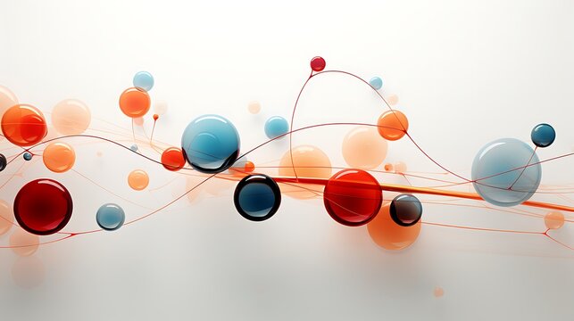 abstract background with circles