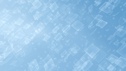 The Clean Slate Business Corporate Technology Particles Digital Background