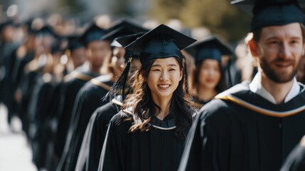 Obraz premium Graduation ceremony