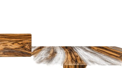 Abstract Brown And White Marble Texture With Veins