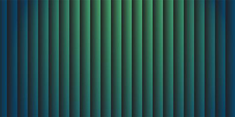 Obraz premium Futuristic neon texture with vibrant shades of blue green gradients and bright smooth fluted vertical lines. Bold dynamic design blending smooth tones and radiant colors for modern visual art project