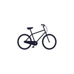 Obraz premium bicycle isolated on white background