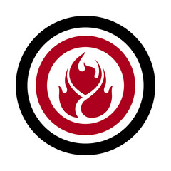 fire sign icon