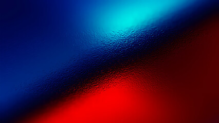 Abstract Blue Red Gradient Background with Glowing Particles