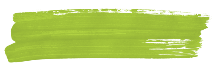 green watercolor background. Artistic hand paint. Isolated on transparent background.