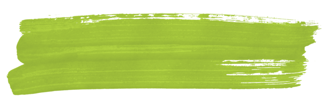 green watercolor background. Artistic hand paint. Isolated on transparent background.