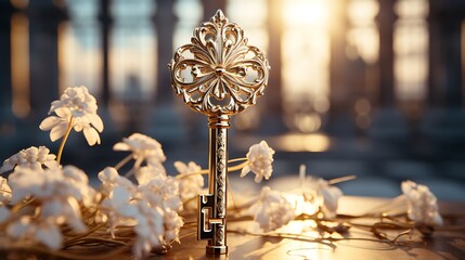 golden christmas decoration