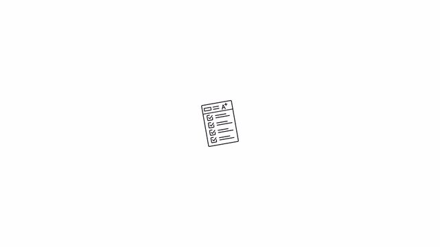 Dishwasher and Checklist Illustration.