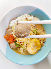 Hot and Delicious Instant Noodle Soup, a Comfort Food Classic