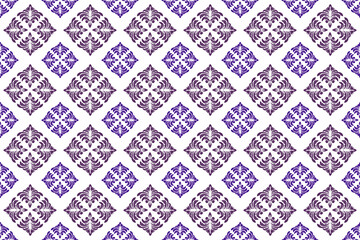 Damask seamless pattern, seamless vector pattern, geometric pattern, motif, background, decorative pattern, wallpaper, art ornament, fabric, vintage.
