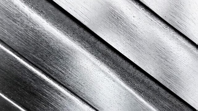 Metal surface texture with parallel lines