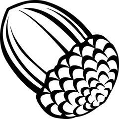 silloute acorn
