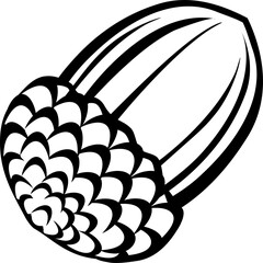 silloute acorn