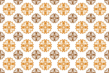 Damask seamless pattern, seamless vector pattern, geometric pattern, motif, background, decorative pattern, wallpaper, art ornament, fabric, vintage.
