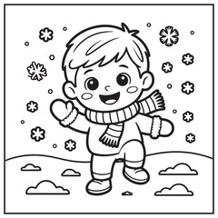 Chibi Boy Coloring Pages