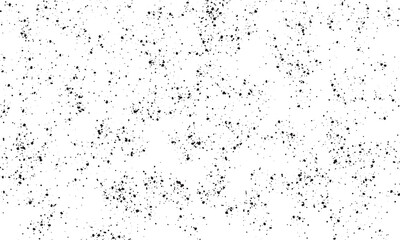 Small black dots grunge vector texture background, Abstract scattered black dots pattern 
