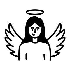 A doodle style icon showing cap
