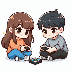 Two friends are spending quality time together.
