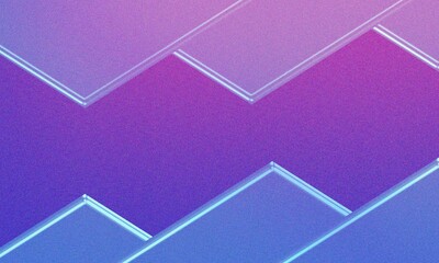 Geometric gradient background, modern abstract glass pattern design