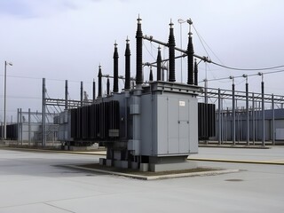 Power station transformer ensures reliable energy distribution to homes and businesses safely and efficiently