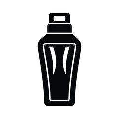 Travel Shampoo Icon Vector Illustration