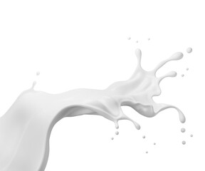 PNG Milk Splash 3D Rendering