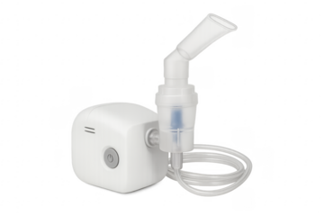 Nebulizer machine providing respiratory treatment for breathing problems