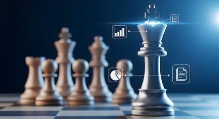 Strategic business decision making with data analysis and planning