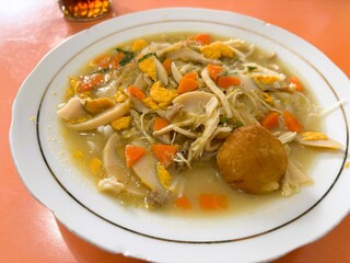 A traditional food typical of the Banjarmasin region called 