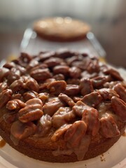 Pecan Iced Cake