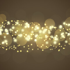golden christmas background