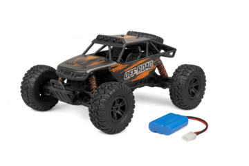 Off road remote control car with battery pack