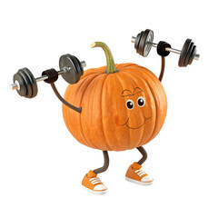 halloween pumpkin man