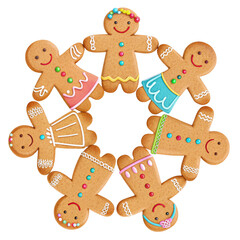 christmas gingerbread cookies