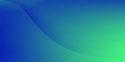 Abstract Green Fluid Banner Template. Modern background design. gradient color. Dynamic Waves. Liquid shapes composition. Fit for banners