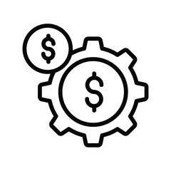 Asset Management line icon , vector, pixel perfect, illustrator file 
