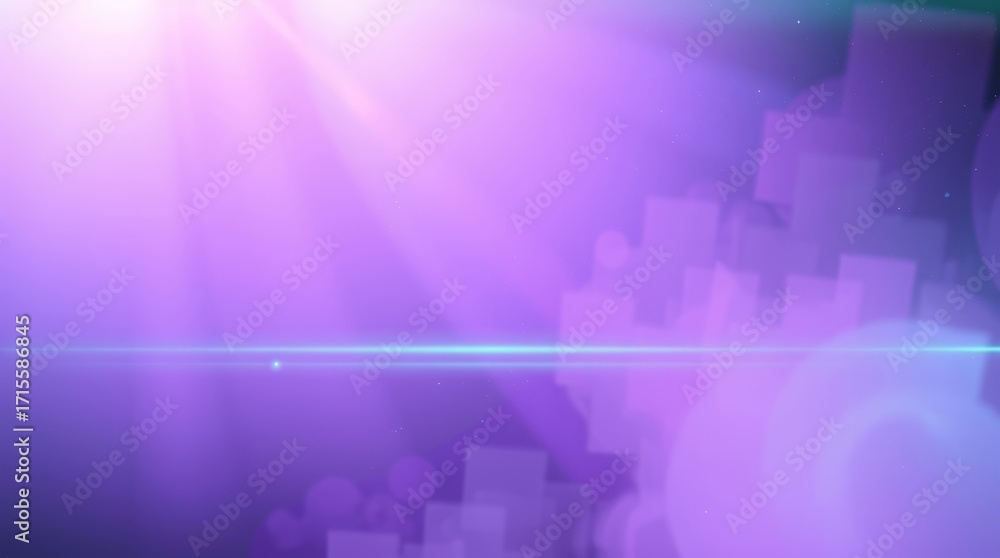 Poster abstract geometric gradient: a captivating abstract composition of softly blurred geometric shapes l