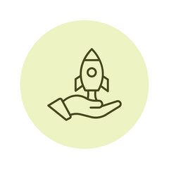 Startup Business pentaglow , vector, pixel perfect, illustrator file 
 