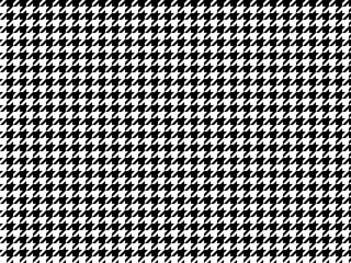 千鳥格子の背景A　黒