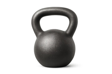 Kettlebell for fitness and strength training workout on transparent background