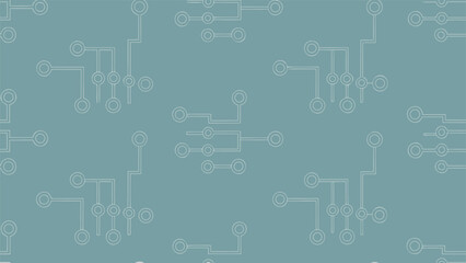 Minimalist Corporate Technology Pattern with a Subtle Circuit Schematic