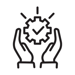 Empower Innovation with Trusted AI Solutions Editable Stroke Icon