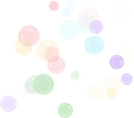 무지개 비눗방울