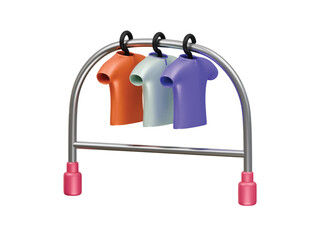 cloth display icon 3d illustration render